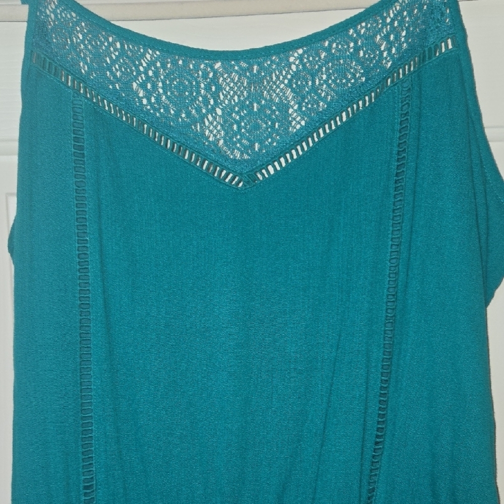 NWT RUE+ XL Adj Strap Maxi Slip Dress Sleek Sexy Versatile Summer Staple Comfort - Picture 7 of 11